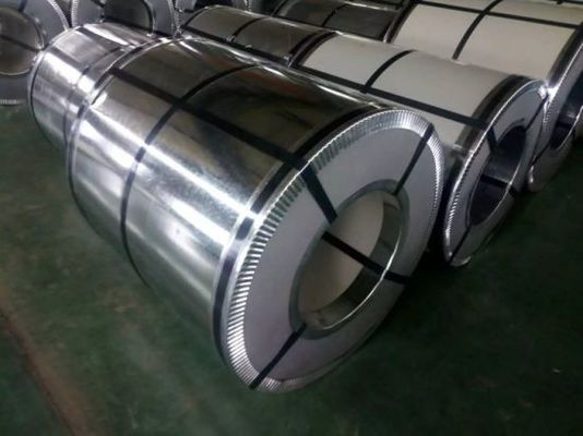 CIF Grade SGCC Galvanized Steel Coil Roll Kekuatan tarik 270-600Mpa