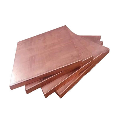 Lembar logam tembaga murni 99,9% C11000 C12200 C10100 C10200
