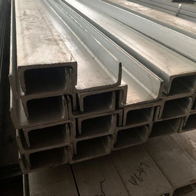 Saluran Metal Baja Karbon Panjang 5-12m Tahan Korosi