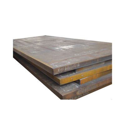 Brinell 120-180 Plat Baja Karbon Digulung Panas Lembar Baja Ringan 1/4 Inci