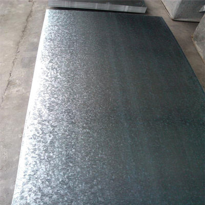 Z40-275G/M2 Lembar baja galvanis Lemparan lempeng Dx51d Dx53D