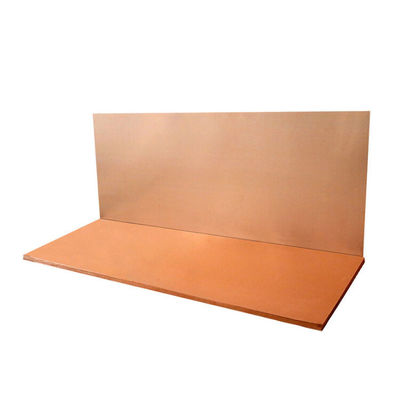 3-6mm logam tembaga yang sangat mudah dibentuk 20 Gauge Copper Sheet 4x8