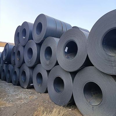 Kekuatan Tarikan Koil Baja Karbon 0,3-6,0mm Diameter 508mm/610mm Koil ID 1000-6000mm Panjang